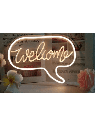 LED Neon Light, Acrylic Back Panel, Room Decoration Night Light