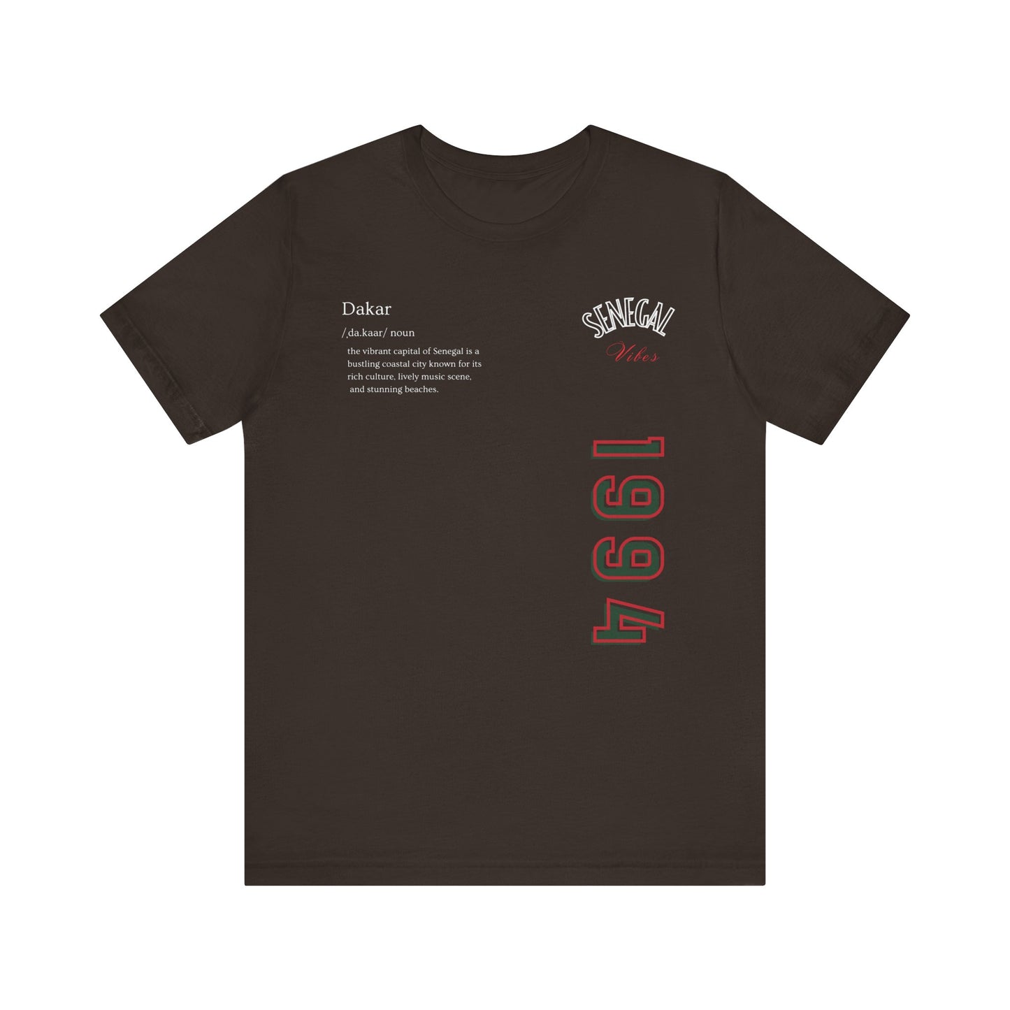 Vintage Senegal Vibes T-Shirt - Dakar 1994 Edition