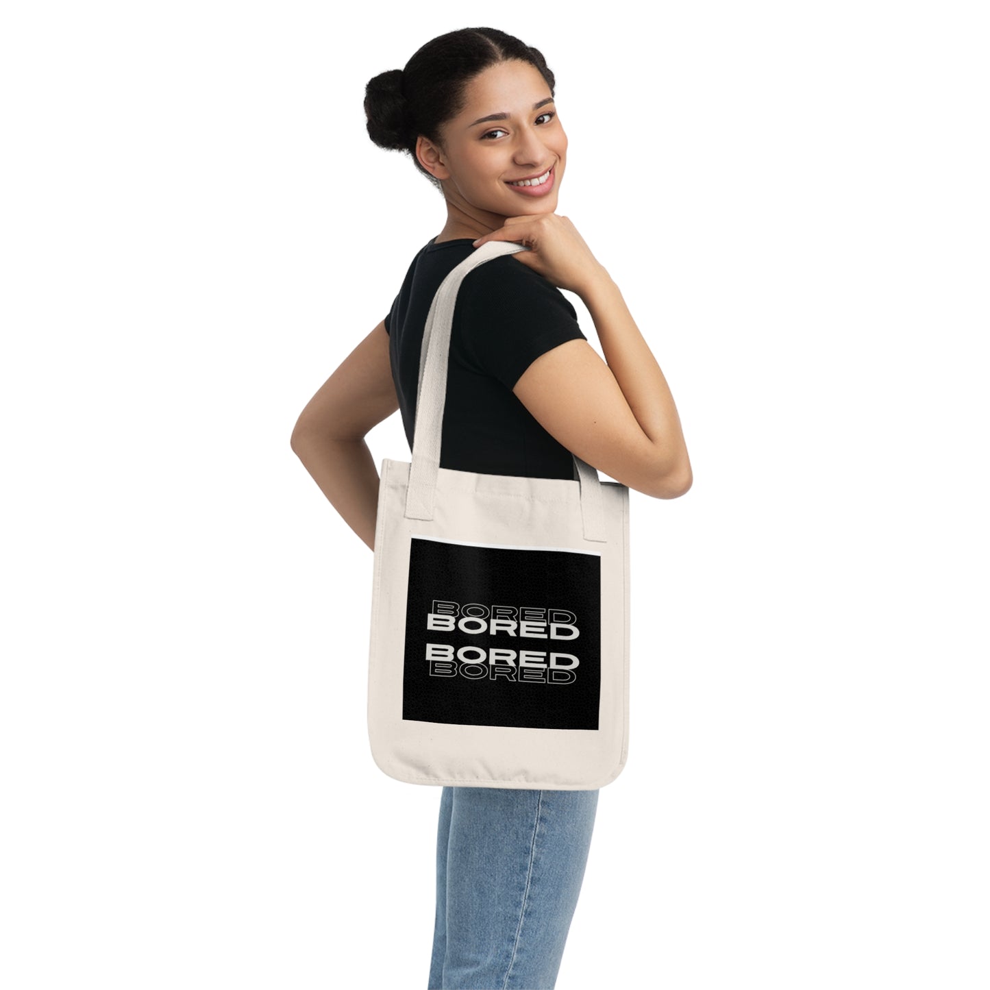 Organic Canvas Tote Bag