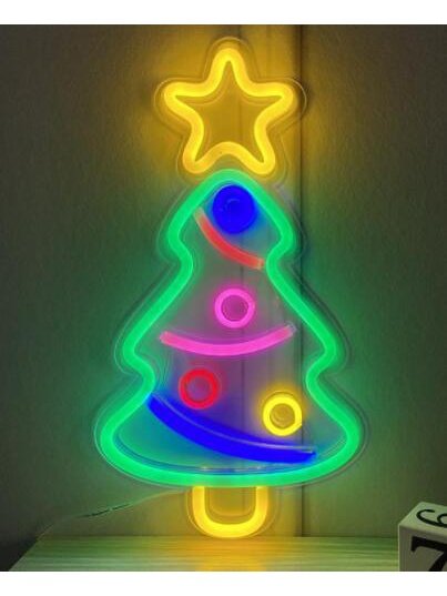 LED Neon Light, Acrylic Back Panel, Room Decoration Night Light