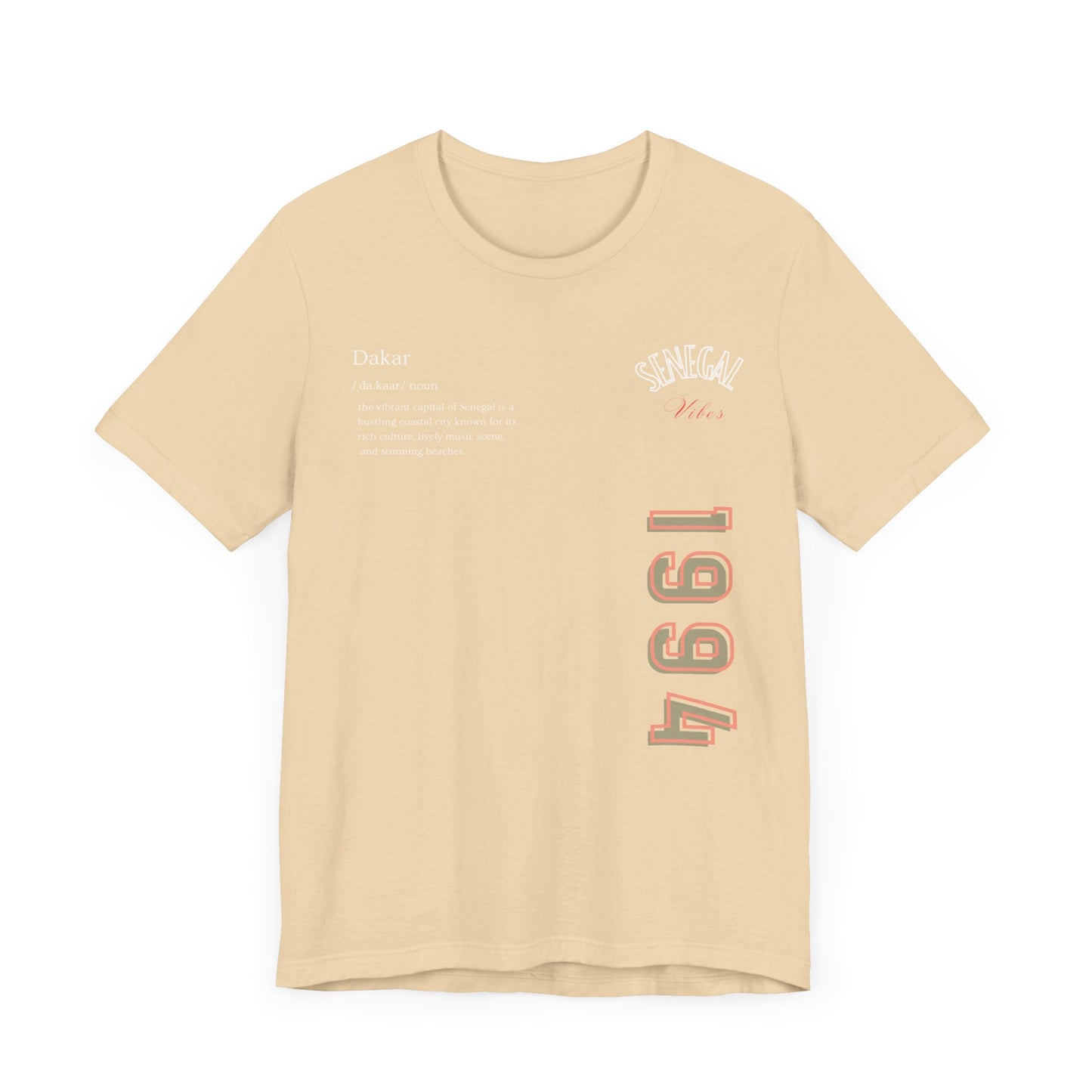 Vintage Senegal Vibes T-Shirt - Dakar 1994 Edition