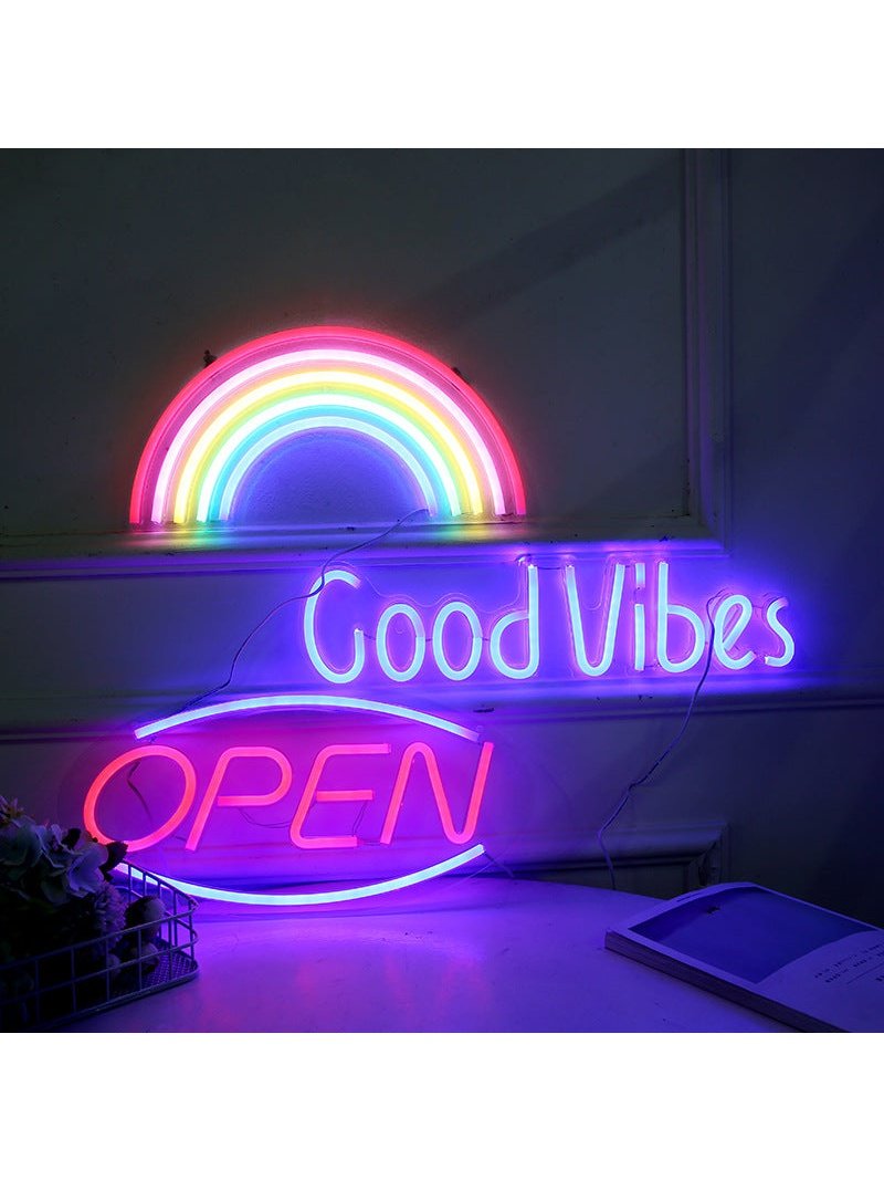 LED Neon Light, Acrylic Back Panel, Room Decoration Night Light