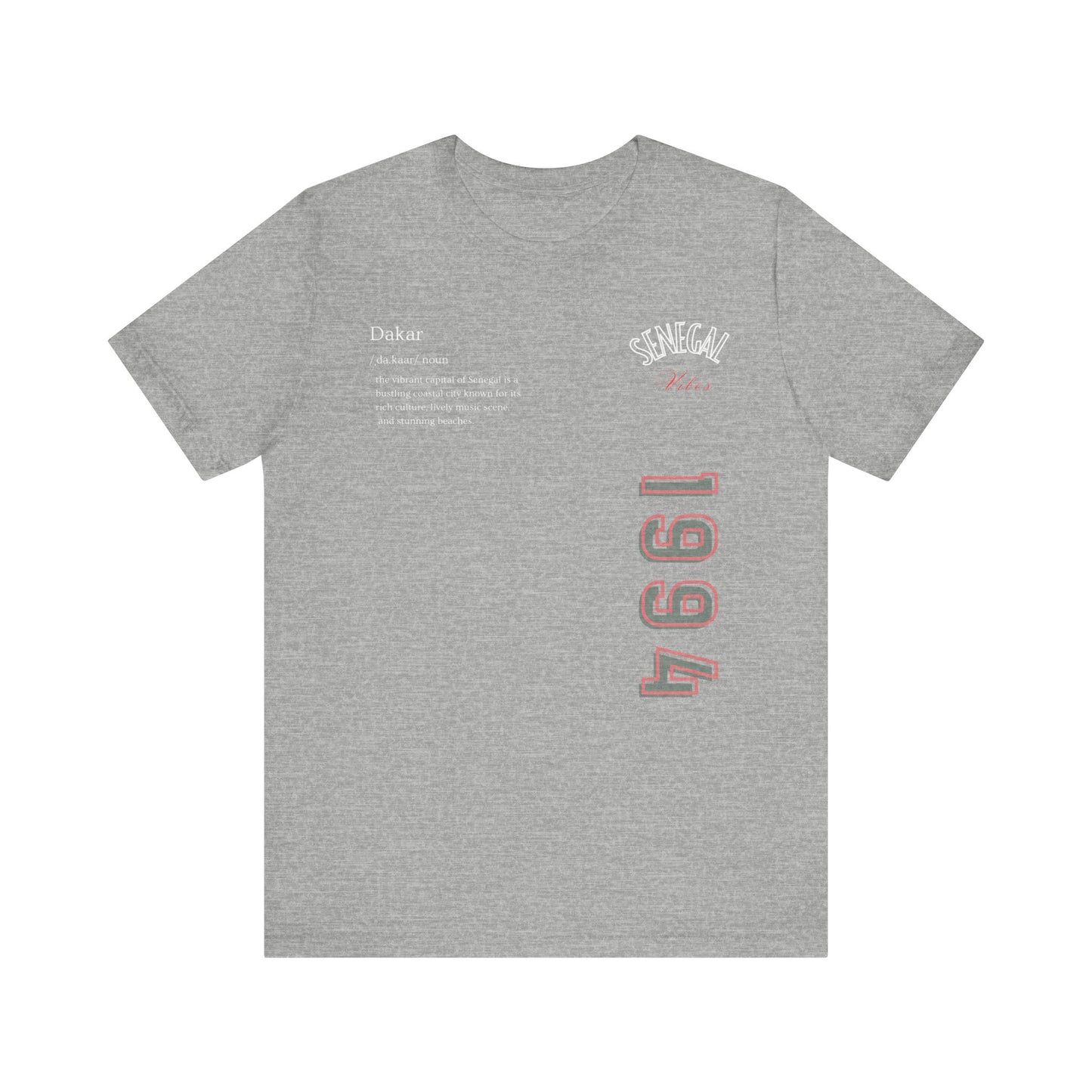 Vintage Senegal Vibes T-Shirt - Dakar 1994 Edition