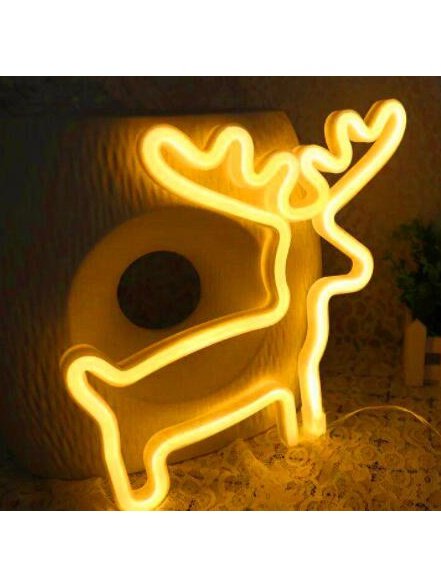 LED Neon Light, Acrylic Back Panel, Room Decoration Night Light