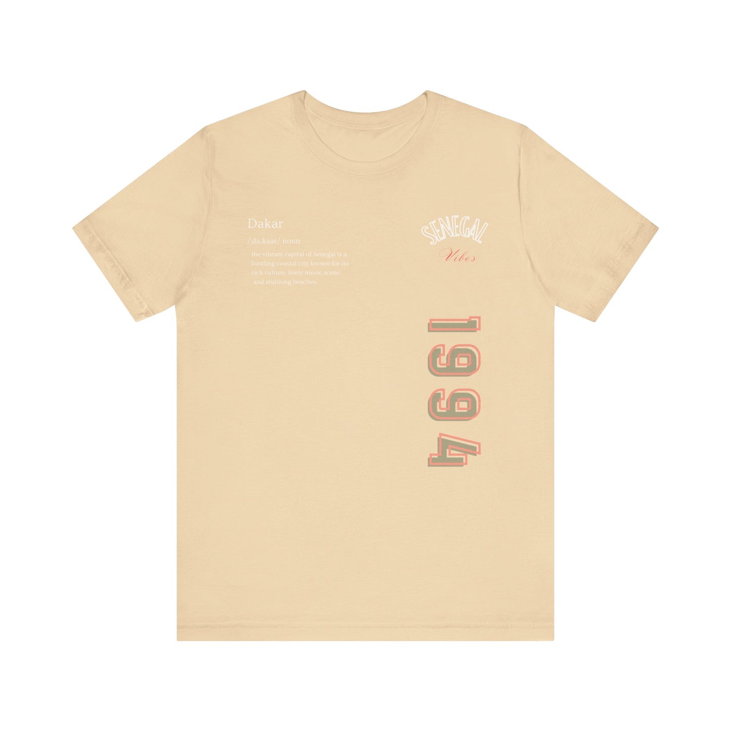 Vintage Senegal Vibes T-Shirt - Dakar 1994 Edition