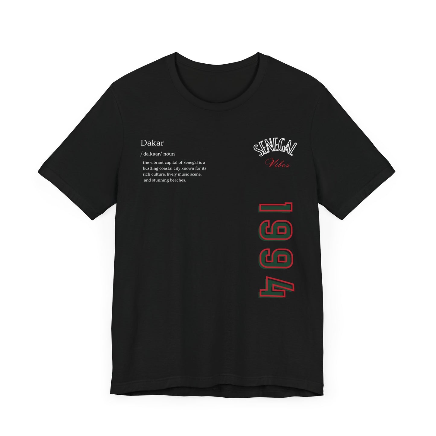 Vintage Senegal Vibes T-Shirt - Dakar 1994 Edition