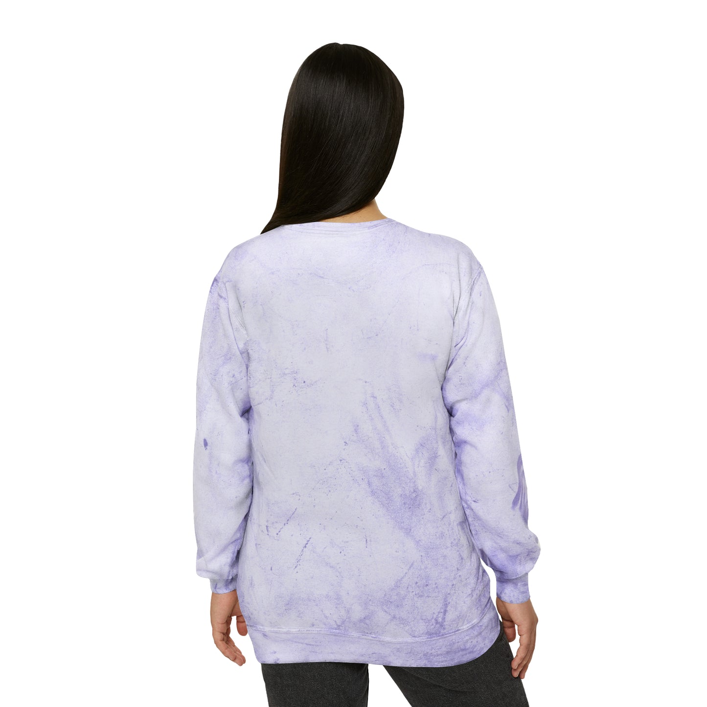 Laid-Back Lavender: 'Good Vibes' Long Sleeve Tee - Good Vibes NYC