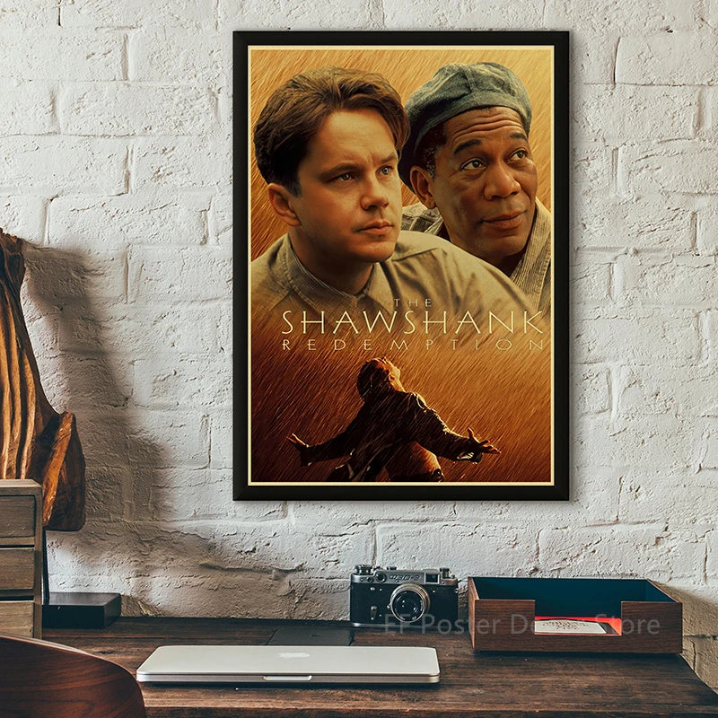Vintage Movie Posters & TV Show Art Prints – Retro Home Decor for The Office, Friends, and Classic Films | Bar & Room Wall Art