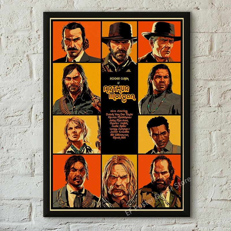 Vintage Movie Posters & TV Show Art Prints – Retro Home Decor for The Office, Friends, and Classic Films | Bar & Room Wall Art