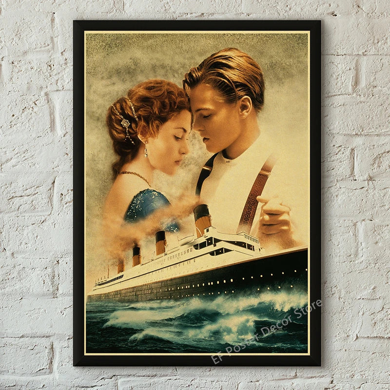 Vintage Movie Posters & TV Show Art Prints – Retro Home Decor for The Office, Friends, and Classic Films | Bar & Room Wall Art