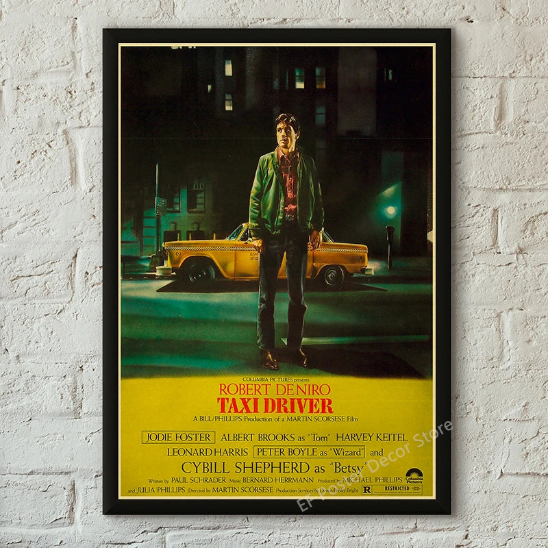 Vintage Movie Posters & TV Show Art Prints – Retro Home Decor for The Office, Friends, and Classic Films | Bar & Room Wall Art