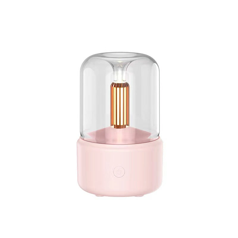 Portable 120ml USB Air Humidifier with LED Night Light