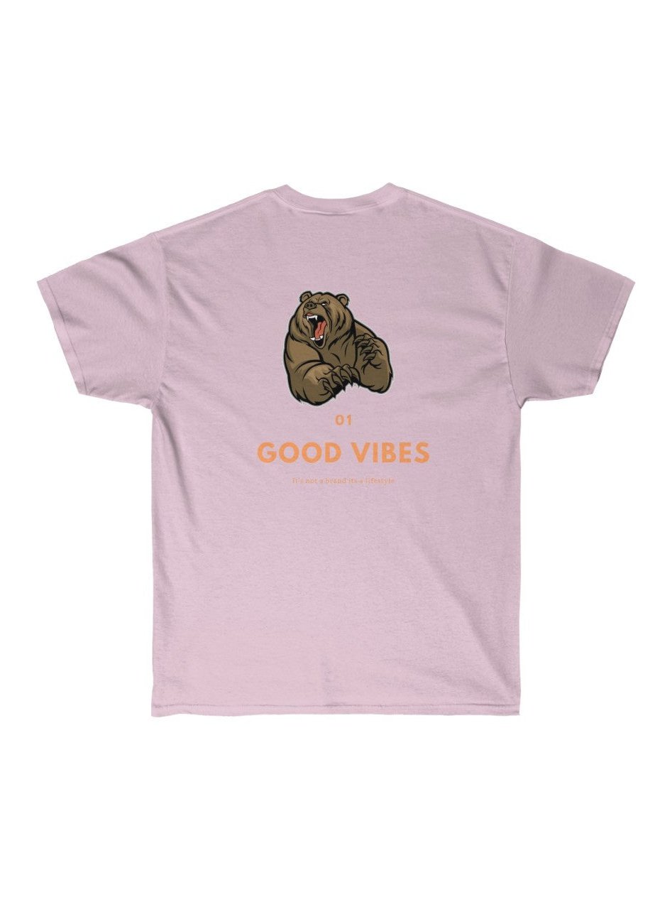 Bear The Vibes Cotton Graphic T-shirt