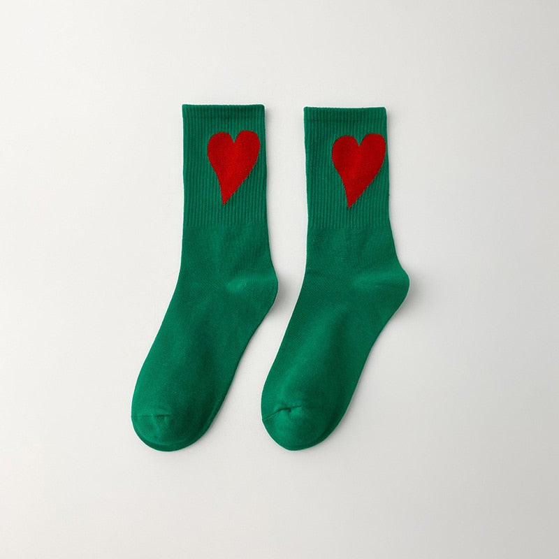 Heart Cotton Socks