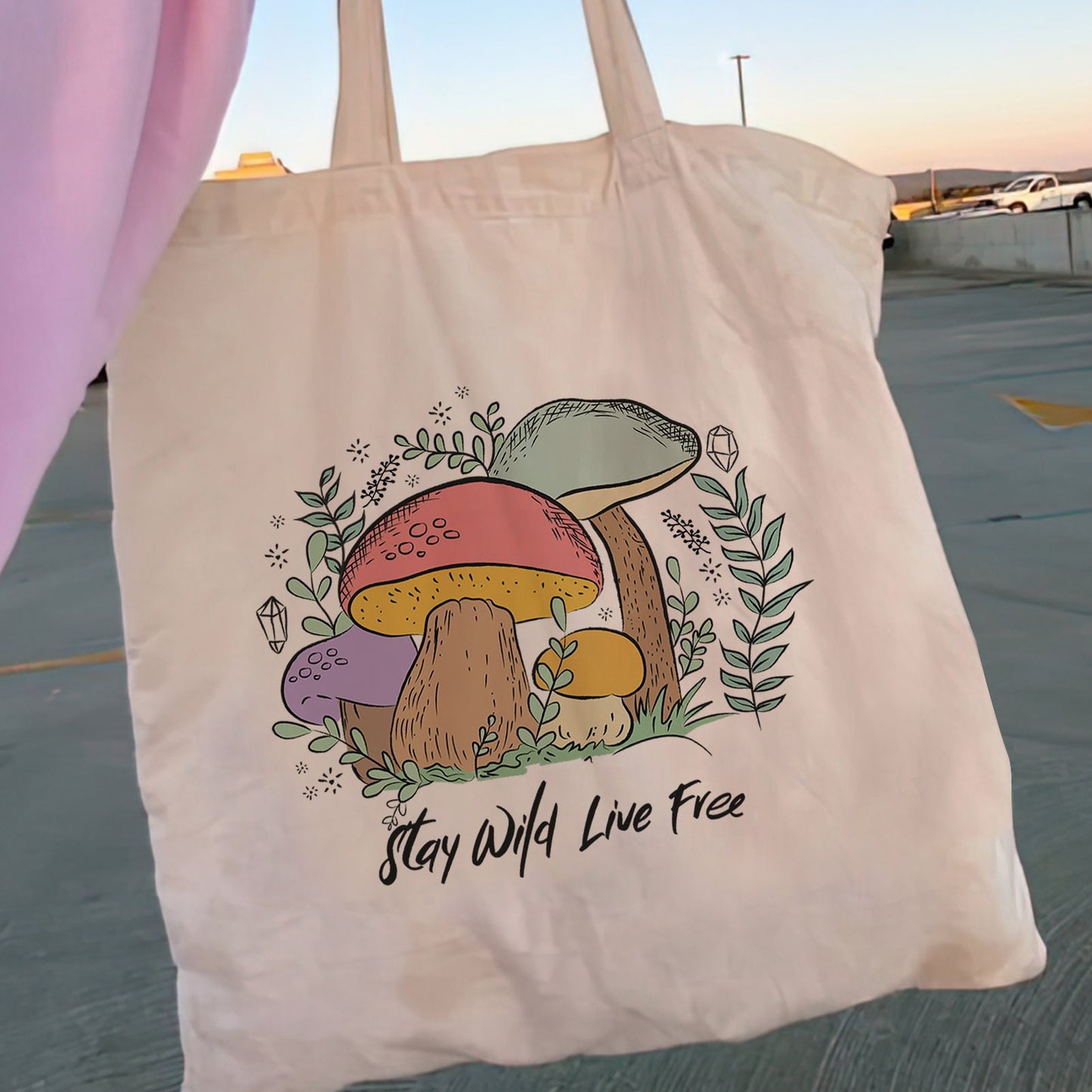 Aesthetic Canvas Shopper Tote bag