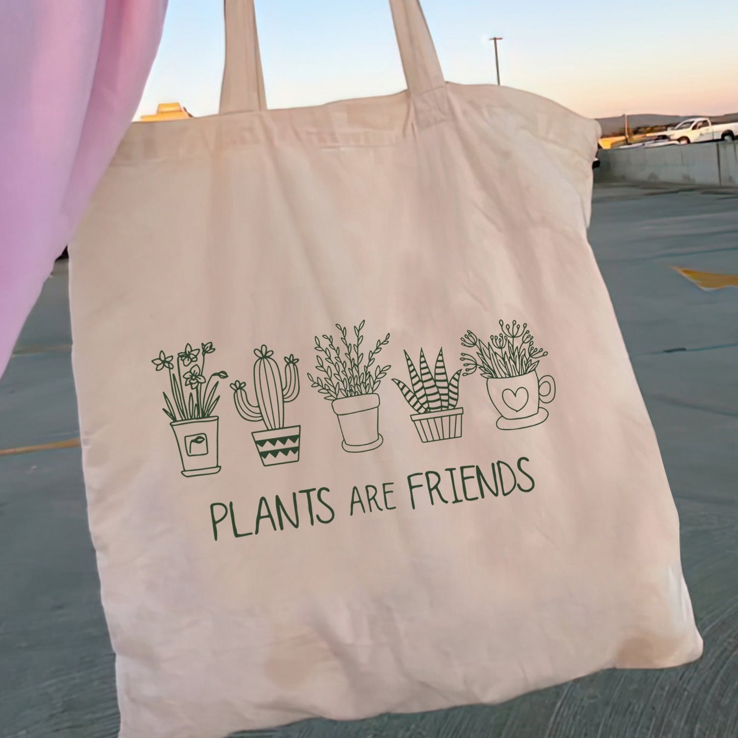 Aesthetic Canvas Shopper Tote bag