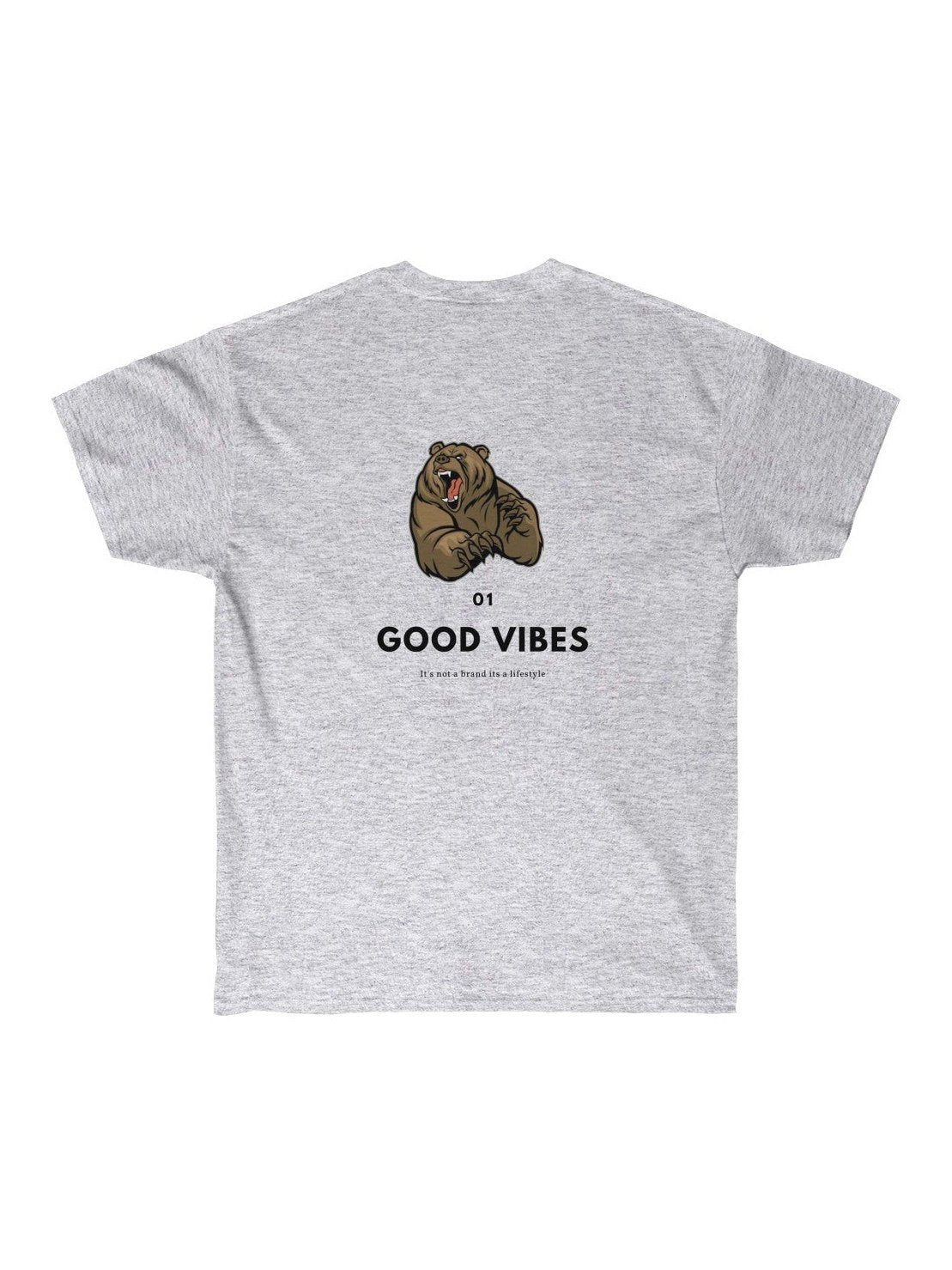 Bear The Vibes Cotton Graphic T-shirt