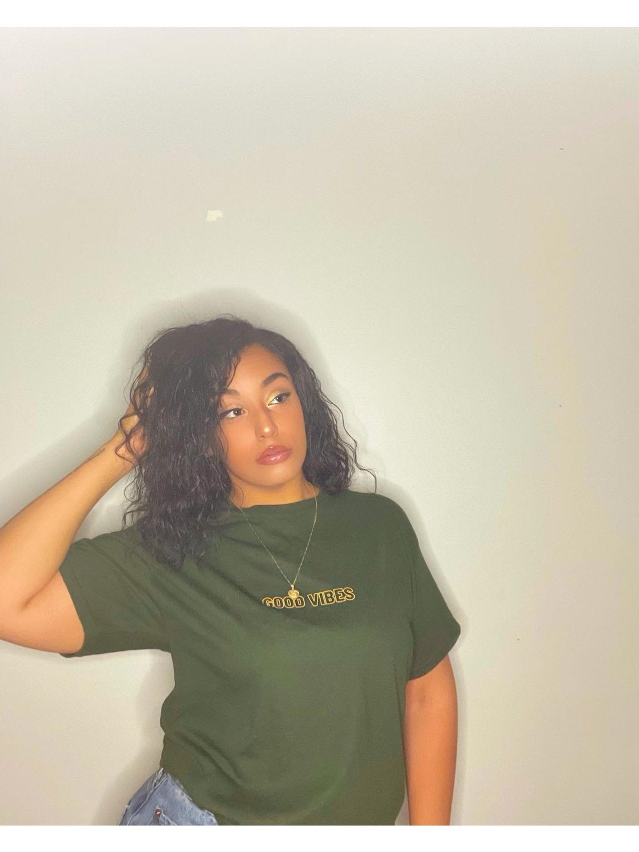 Bear The Vibes Cotton Graphic T-shirt