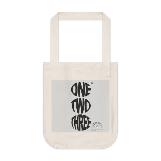 Live simply, wander freely tote