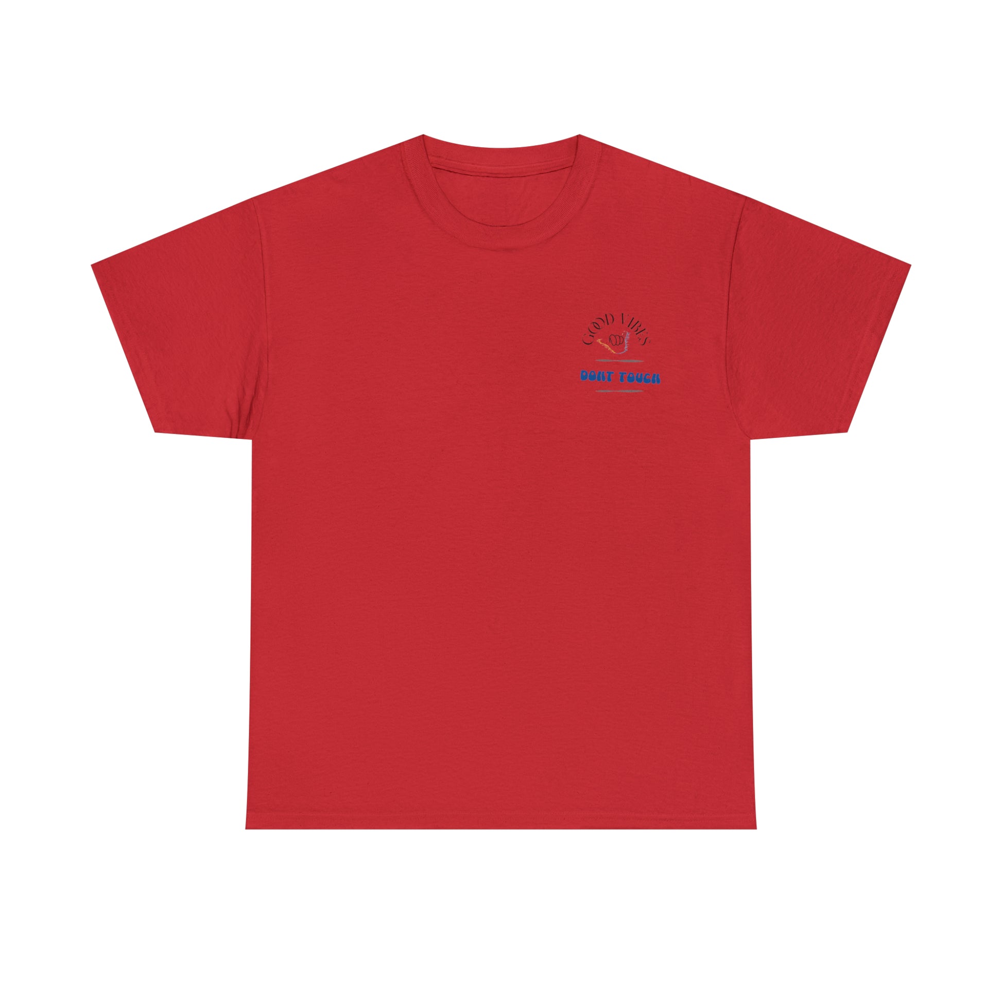 Dont touch the vibes Unisex Heavy Cotton Tee