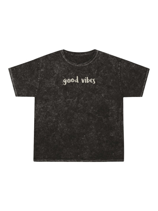 Good vibes Heavy weight cotton T shirt