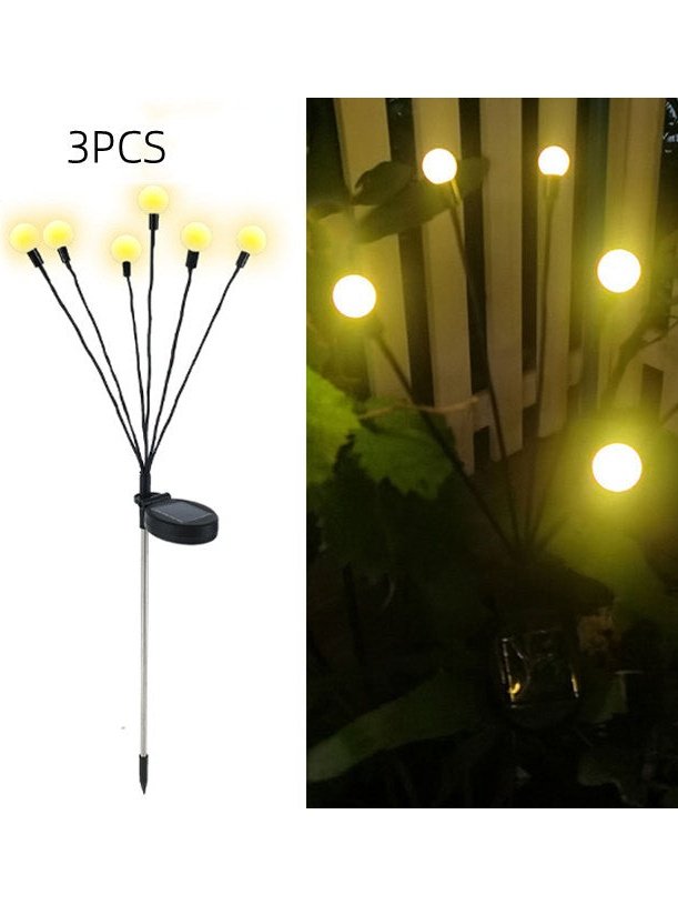 Simulation Firefly Solar Light Outdoor Garden Decoration Lawn Landscape Lamp Xmas Decor Solar LED Lights Outdoor Garden Lights