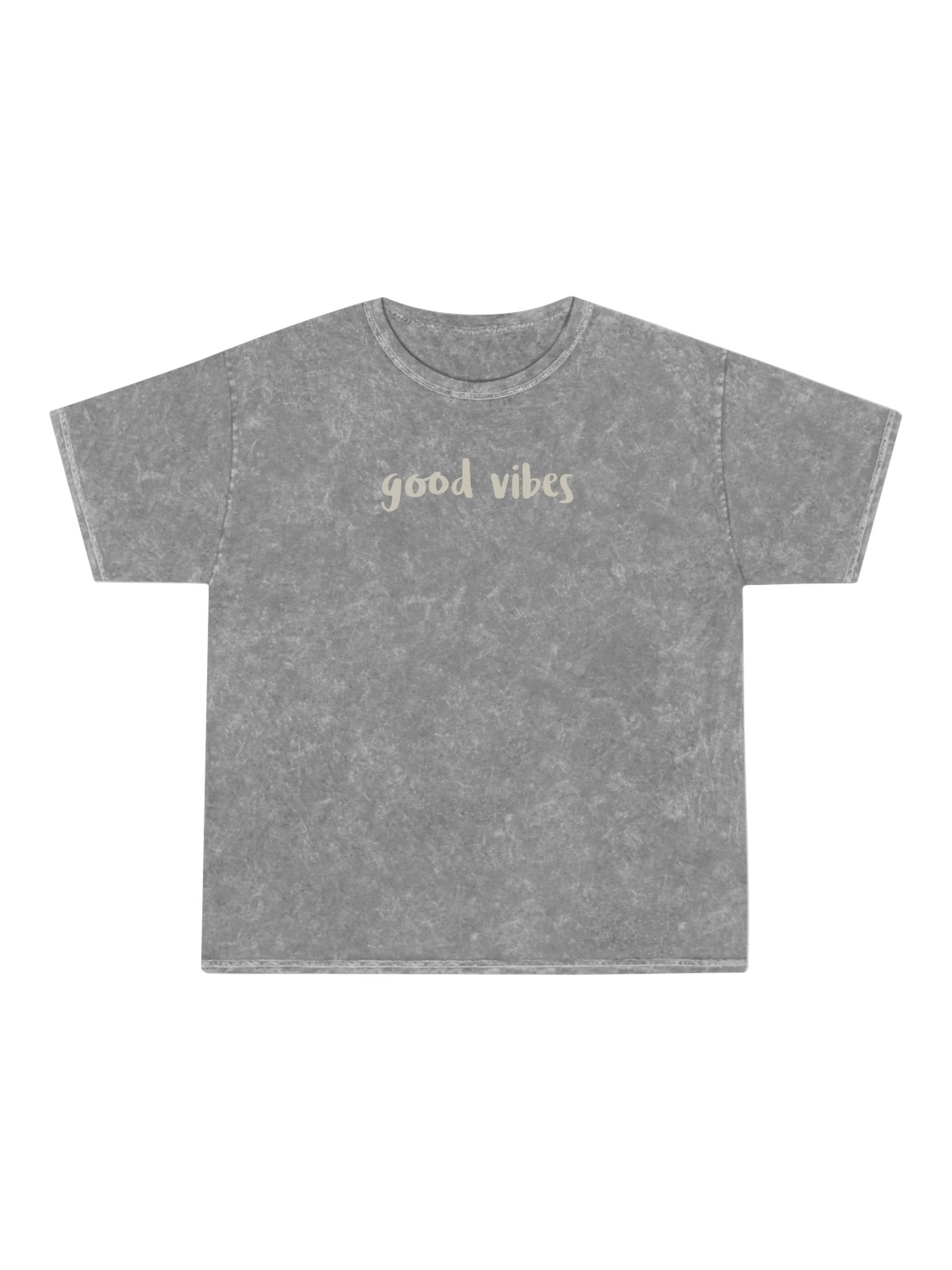 Good vibes Heavy weight cotton T shirt
