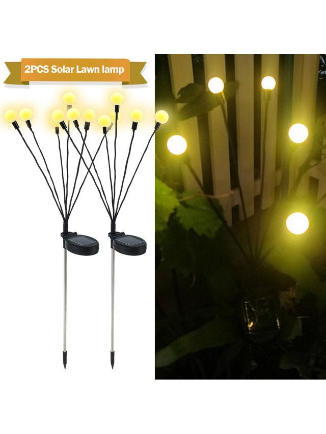 Simulation Firefly Solar Light Outdoor Garden Decoration Lawn Landscape Lamp Xmas Decor Solar LED Lights Outdoor Garden Lights