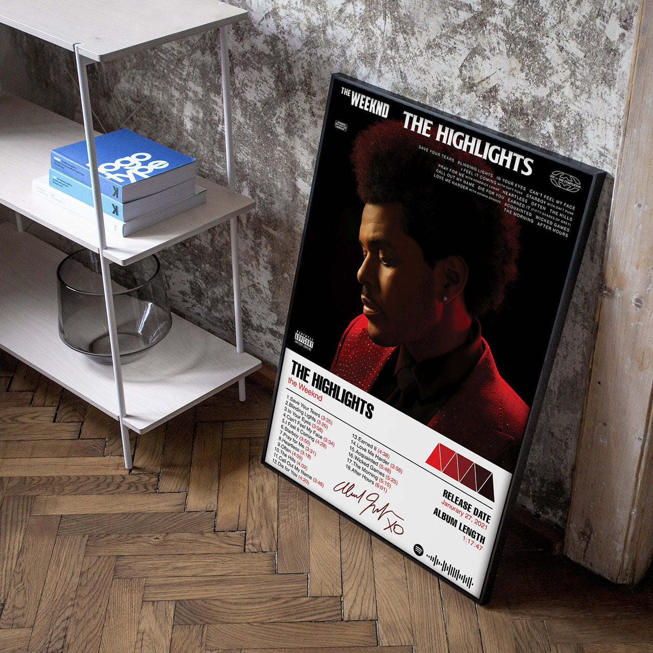 The Weeknd Starboy Poster Hip Hop Posters