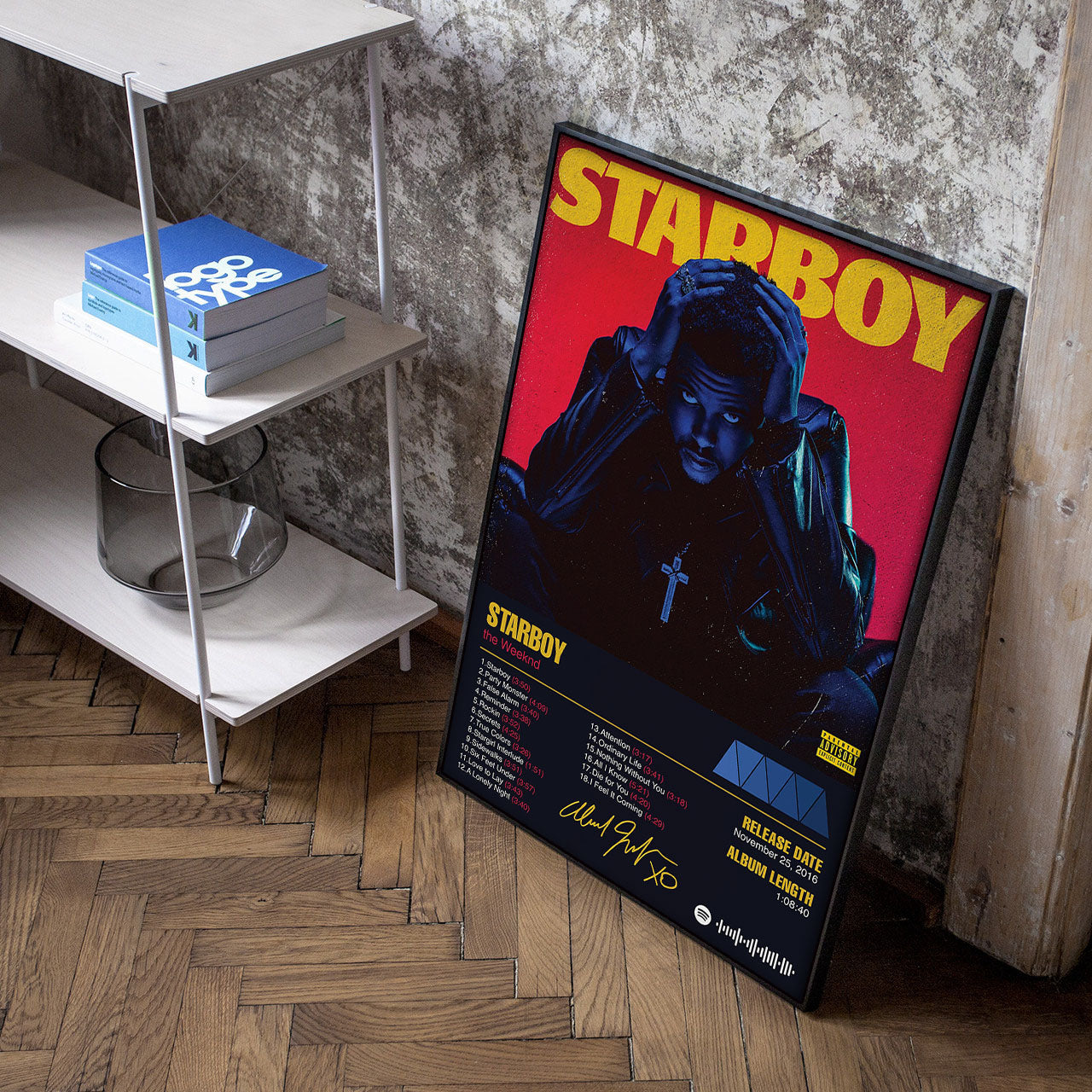 The Weeknd Starboy Poster Hip Hop Posters