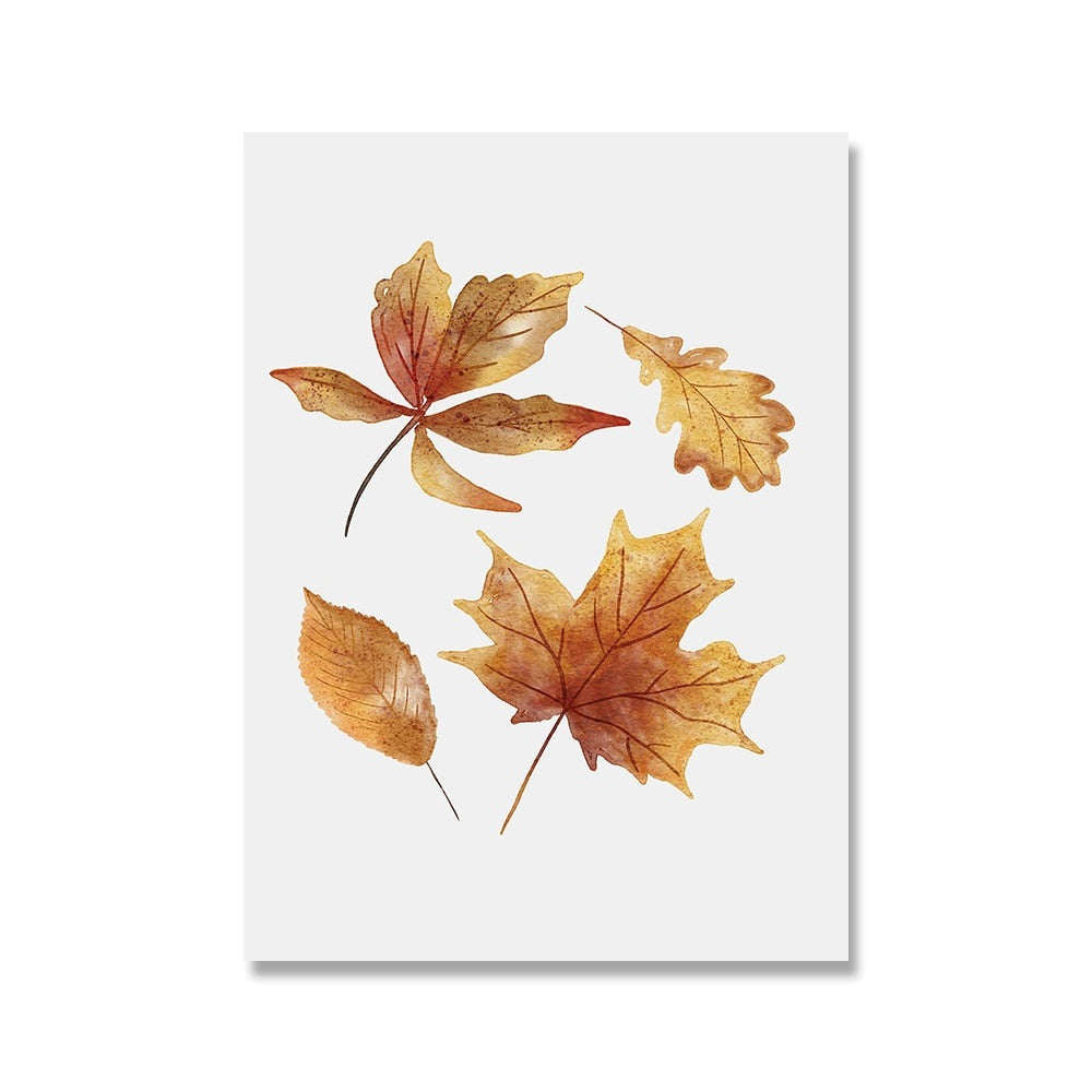 Fall Autumn Canvas Painting Hello Pumpkin Quote/Wall Pictures for Home Decor