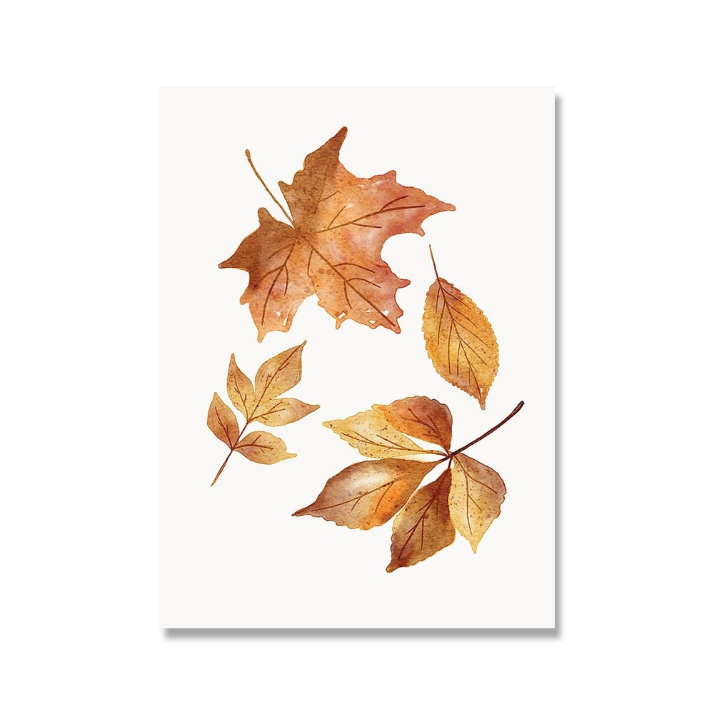 Fall Autumn Canvas Painting Hello Pumpkin Quote/Wall Pictures for Home Decor