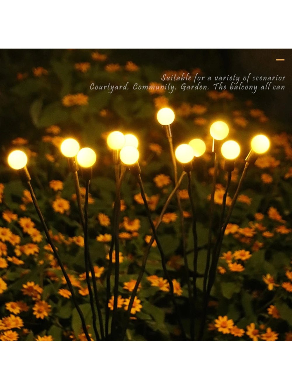 Simulation Firefly Solar Light Outdoor Garden Decoration Lawn Landscape Lamp Xmas Decor Solar LED Lights Outdoor Garden Lights