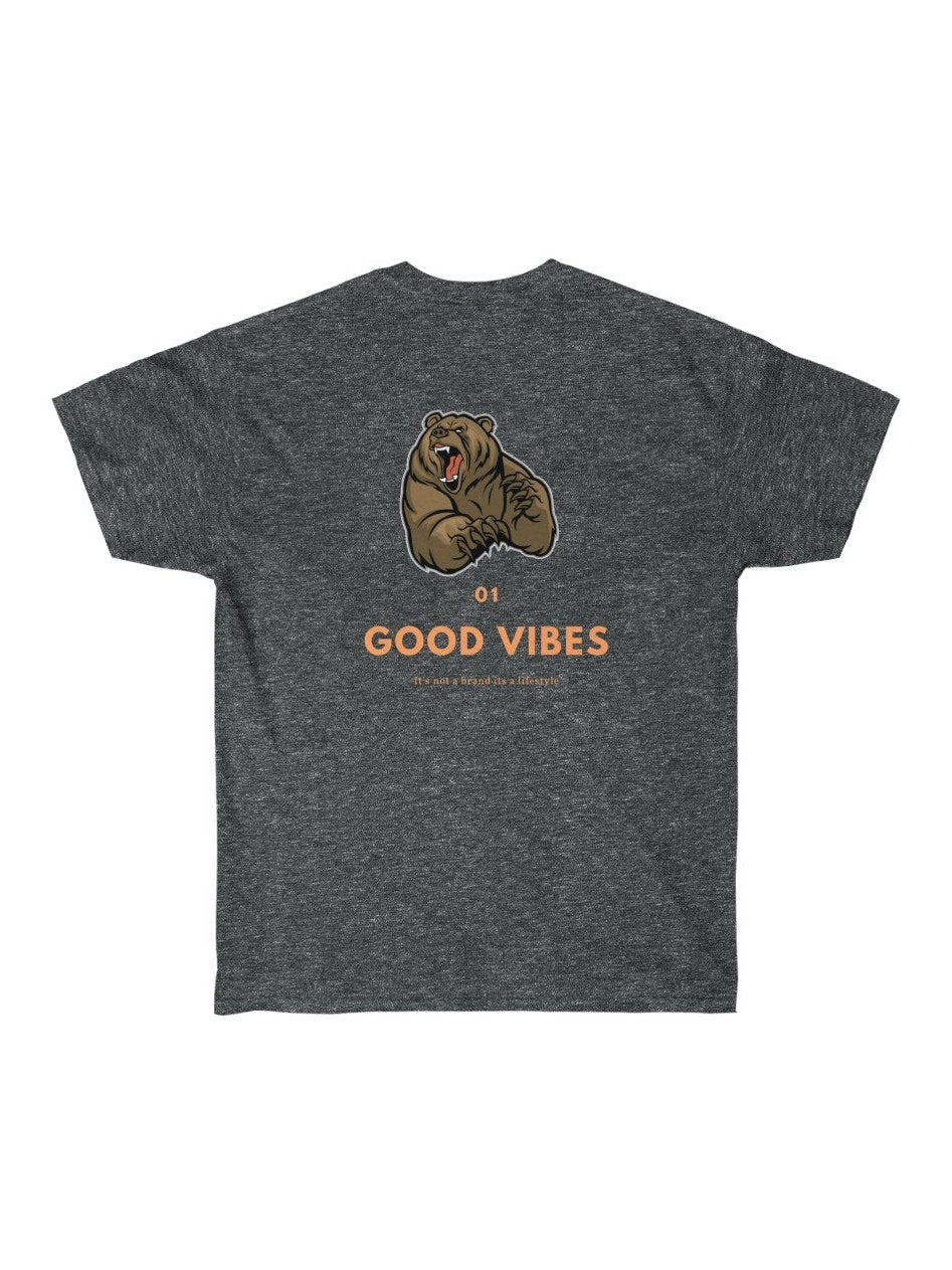 Bear The Vibes Cotton Graphic T-shirt
