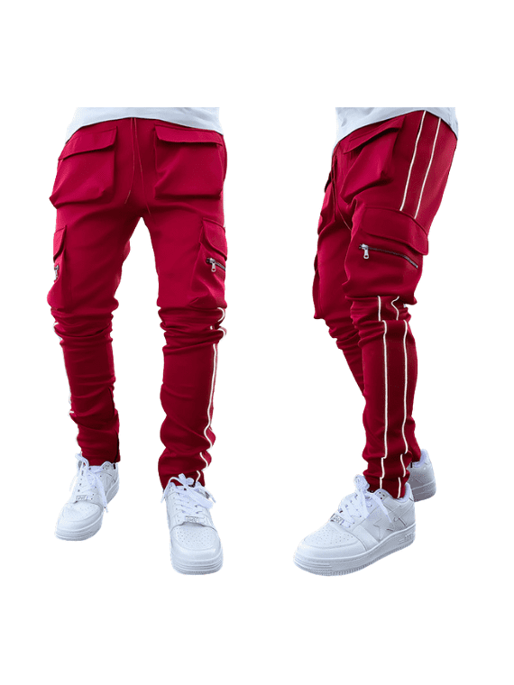 Hip Hop Vibes Reflective Track Pants