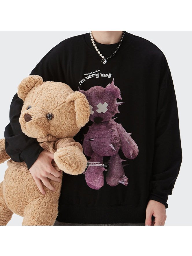 French Terry Reflective Teddy Bear