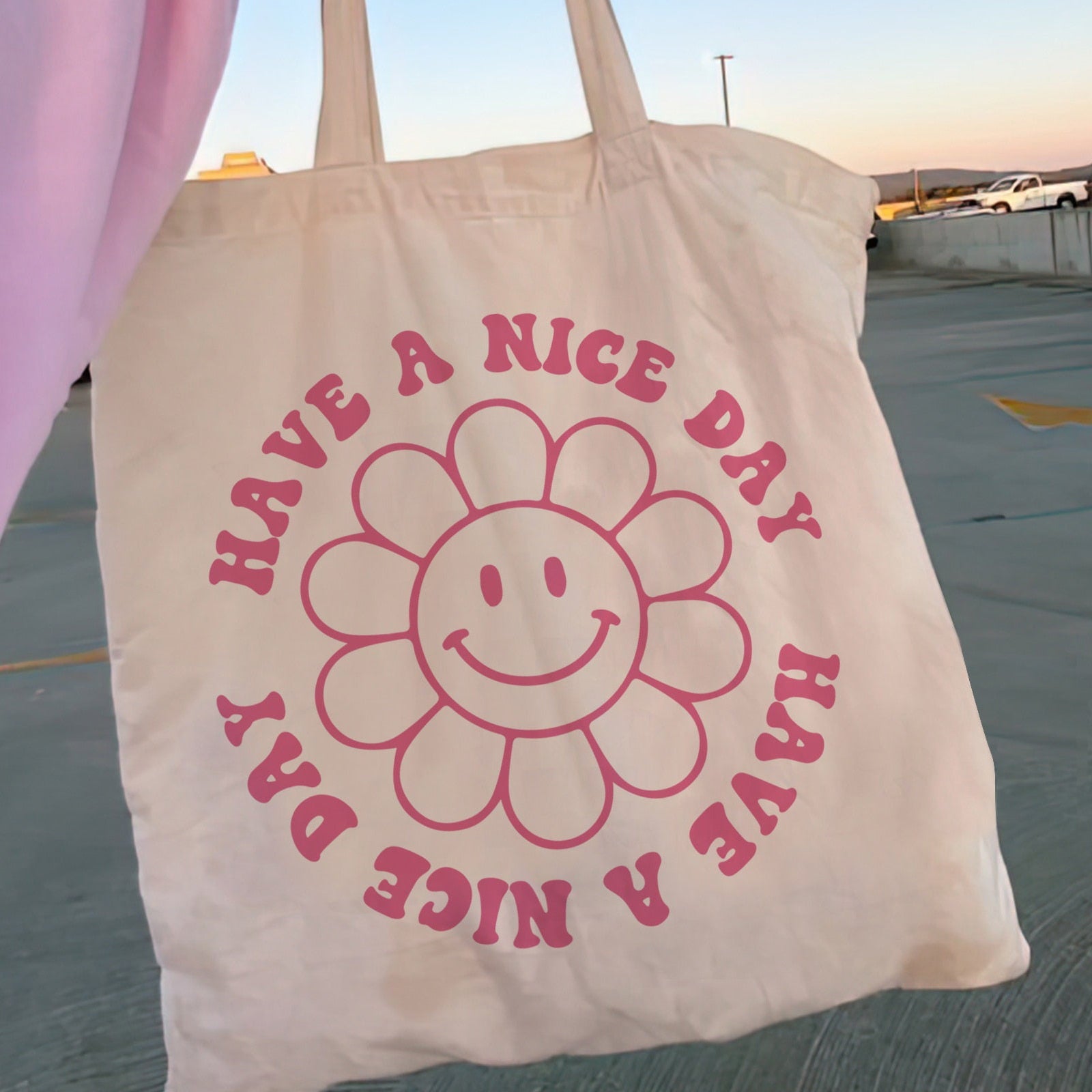 Aesthetic Canvas Shopper Tote bag