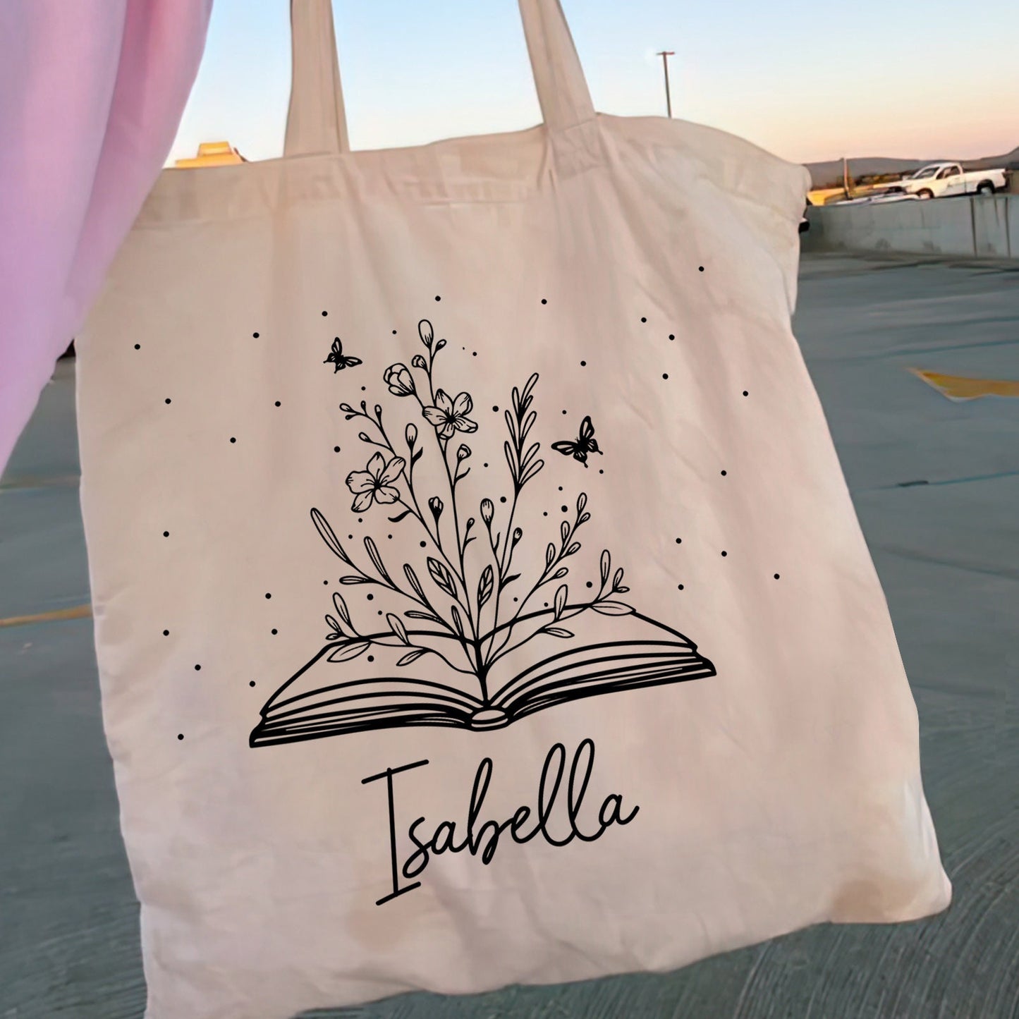 Aesthetic Canvas Shopper Tote bag