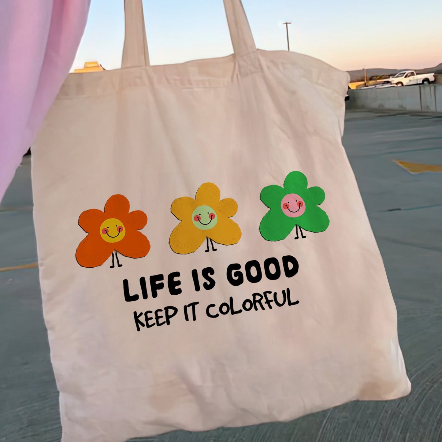 Aesthetic Canvas Shopper Tote bag